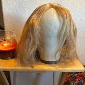 Honey Blonde Lace Front Wig Human Hair 13x4 Body Wave 27# 180% Density
